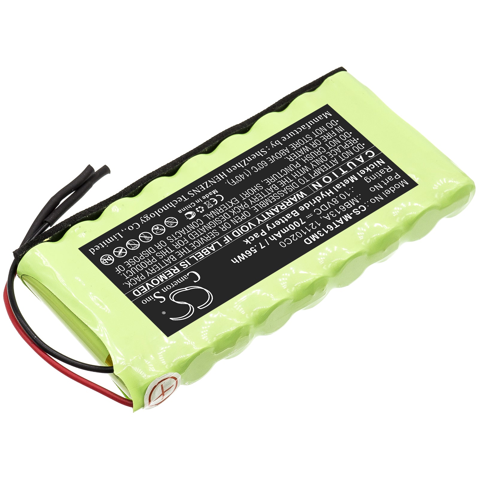 Ni-MH Battery fits Maquet, 121102c0, Operating Table Remote 10.8V, 700mAh Medical Cameron Sino Technology Limited