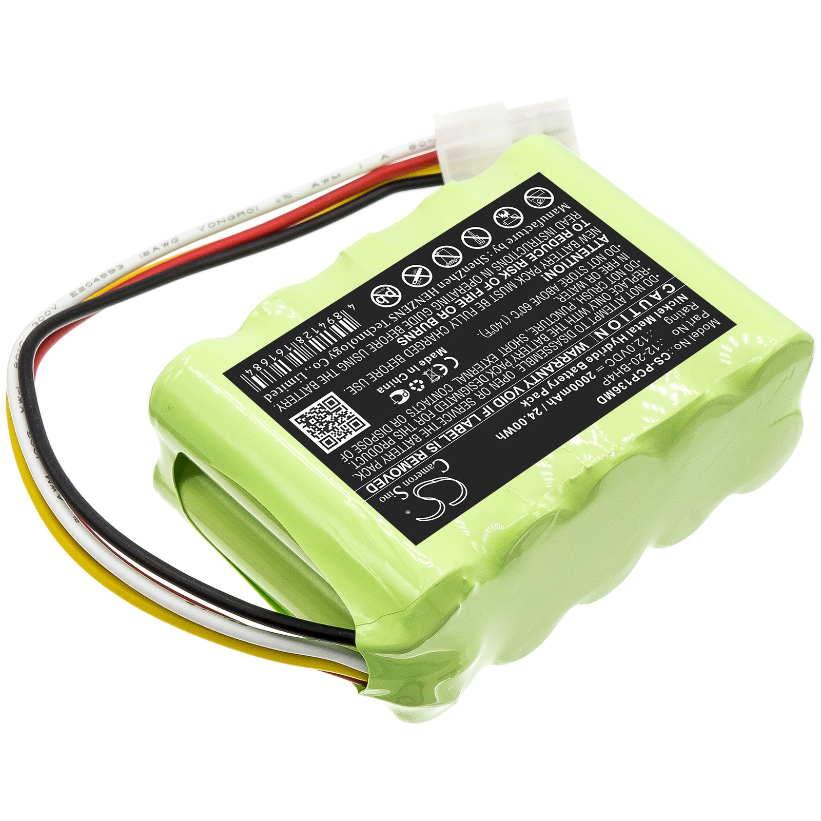 Ni-MH Battery fits Prism, Cp-136, Cp136 Ceiling Hoist Motos 12.0V, 2000mAh Medical Cameron Sino Technology Limited
