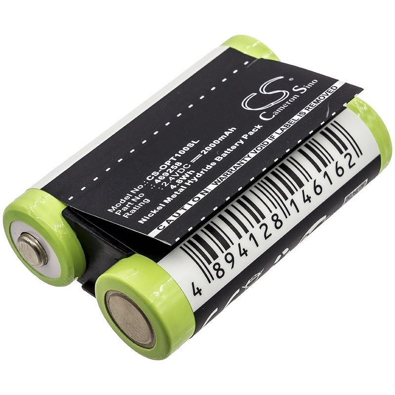 Ni-MH Battery fits Optelec, Compact Plus, Compact+, 2.4V, 2000mAh Electronic Magnifier Cameron Sino Technology Limited