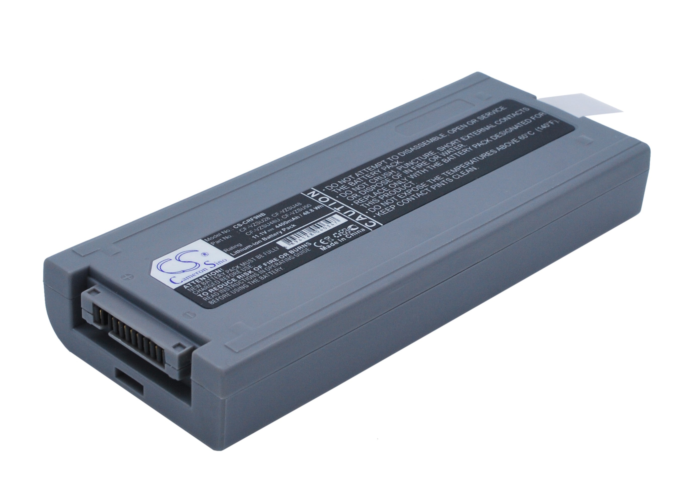 Li-ion Battery fits Panasonic, Toughbook Cf19 11.1V, 4400mAh Notebook & Laptop Cameron Sino Technology Limited