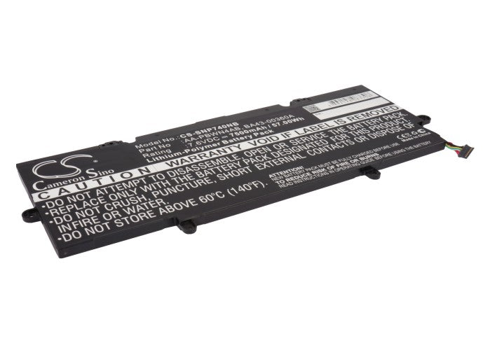 Li-Polymer Battery fits Samsung, 530u4e, 730u3e 7.6V, 7500mAh Notebook & Laptop Cameron Sino Technology Limited