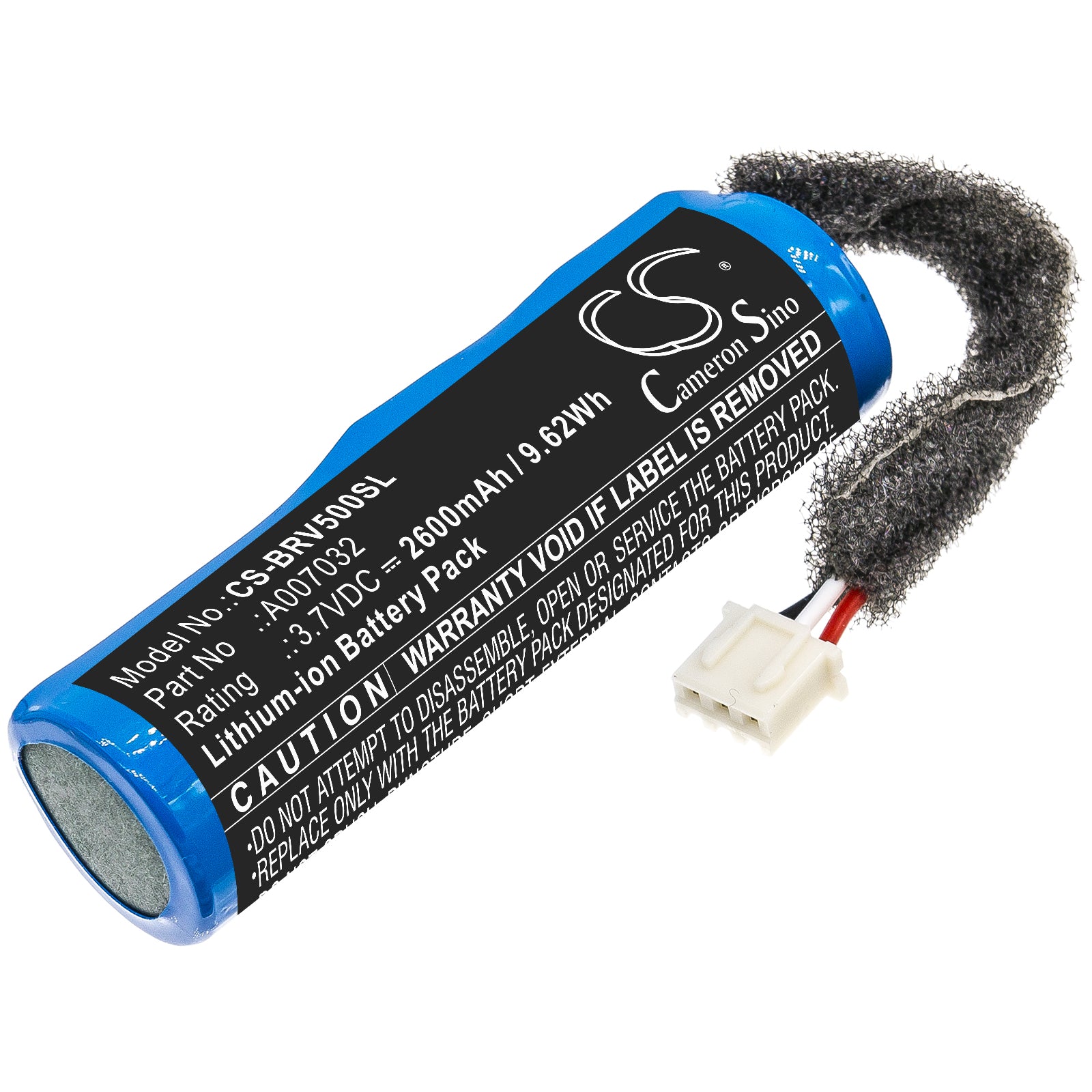 Li-ion Speaker Battery fits Braven, Bpro5cb, Brv-pro 3.7V, 2600mAh Speaker Cameron Sino Technology Limited