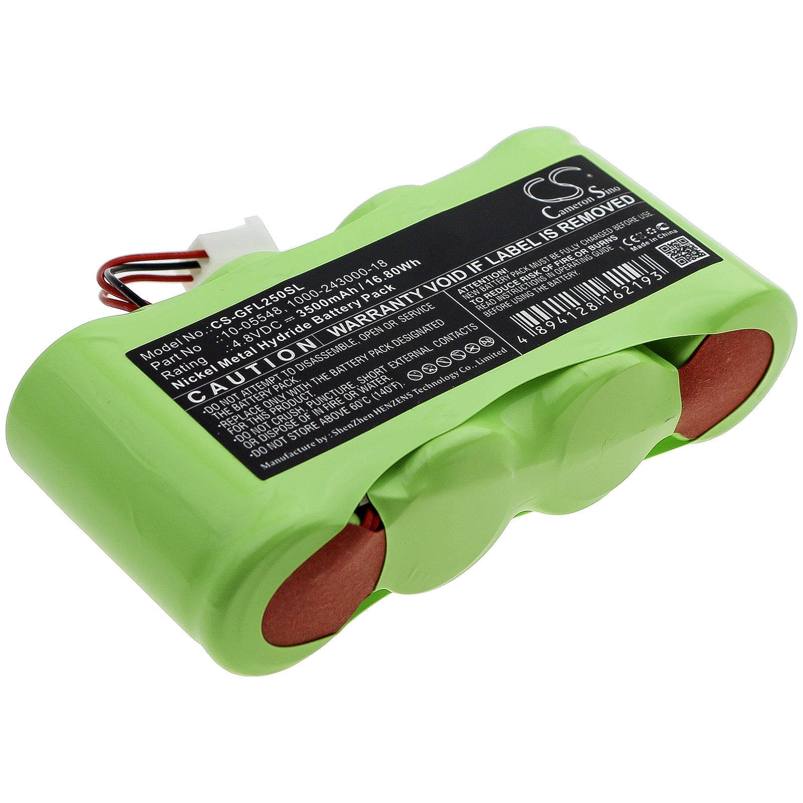 Ni-MH Battery fits Geo, Fennel Fl 250 Va-n, Lx250 4.8V, 3500mAh Equipment & Survey & Test Cameron Sino Technology Limited