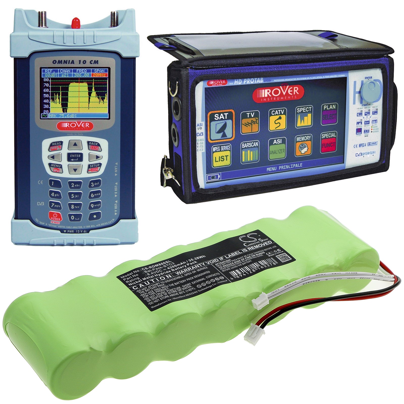 Ni-MH Battery fits Rover, Atom Hd, Atom Light 8.4V, 4200mAh Equipment & Survey & Test Cameron Sino Technology Limited