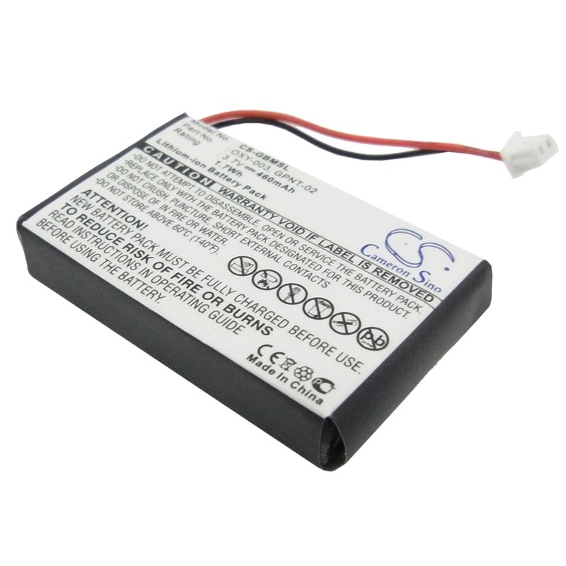 Li-Polymer Battery fits Nintendo, Game Boy Micro, Oxy-001, 3.7V, 460mAh Game Console Cameron Sino Technology Limited