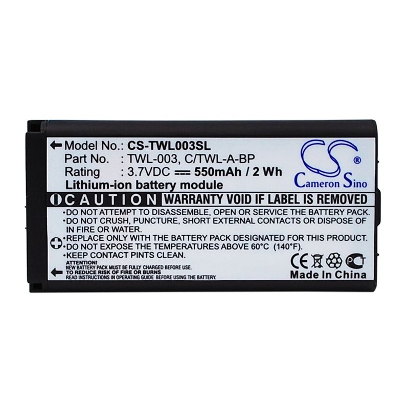 Li-polymer Battery Fits Nintendo, Dsi, Ndsi, Ndsil 3.7v, 550mah Game Console Cameron Sino Technology Limited