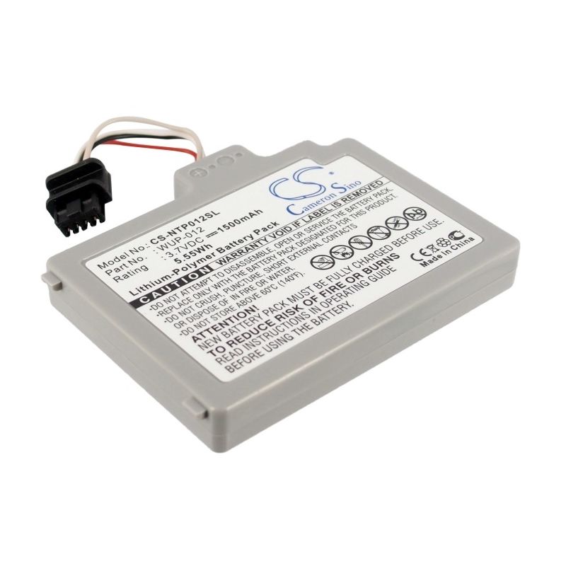 Li-polymer Battery Fits Nintendo, Wii U, Wii U Gamepad, Wup-010 3.7v, 1500mah Game Console Cameron Sino Technology Limited