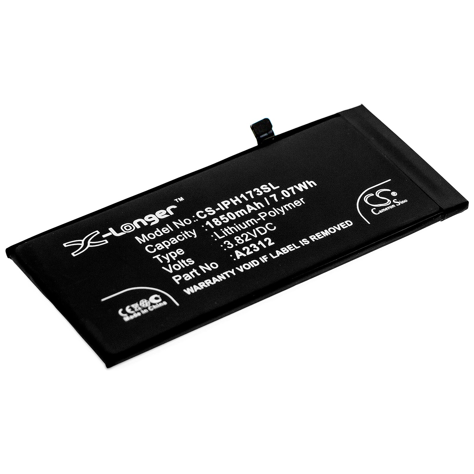 Li-Polymer Battery fits Apple, A2312, Iphone Se 2 3.82V, 1850mAh Mobile & SmartPhone Cameron Sino Technology Limited