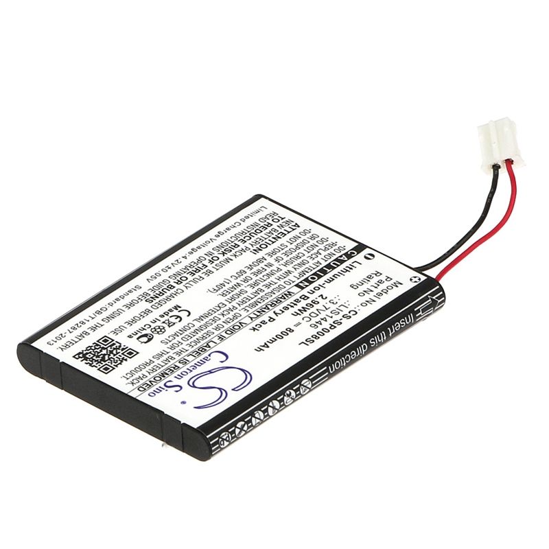 Li-ion Battery fits Sony, Cechzk1gb, Sony 3.7V, 800mAh Game Console Cameron Sino Technology Limited