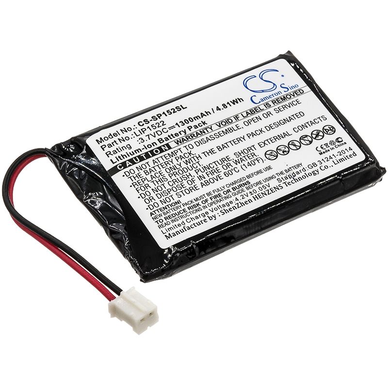 Li-ion Battery Fits Sony, Cuh-zct1h, Dualshock 4 Wireless Controller, 3.7v, 1300mah Game Console Cameron Sino Technology Limited