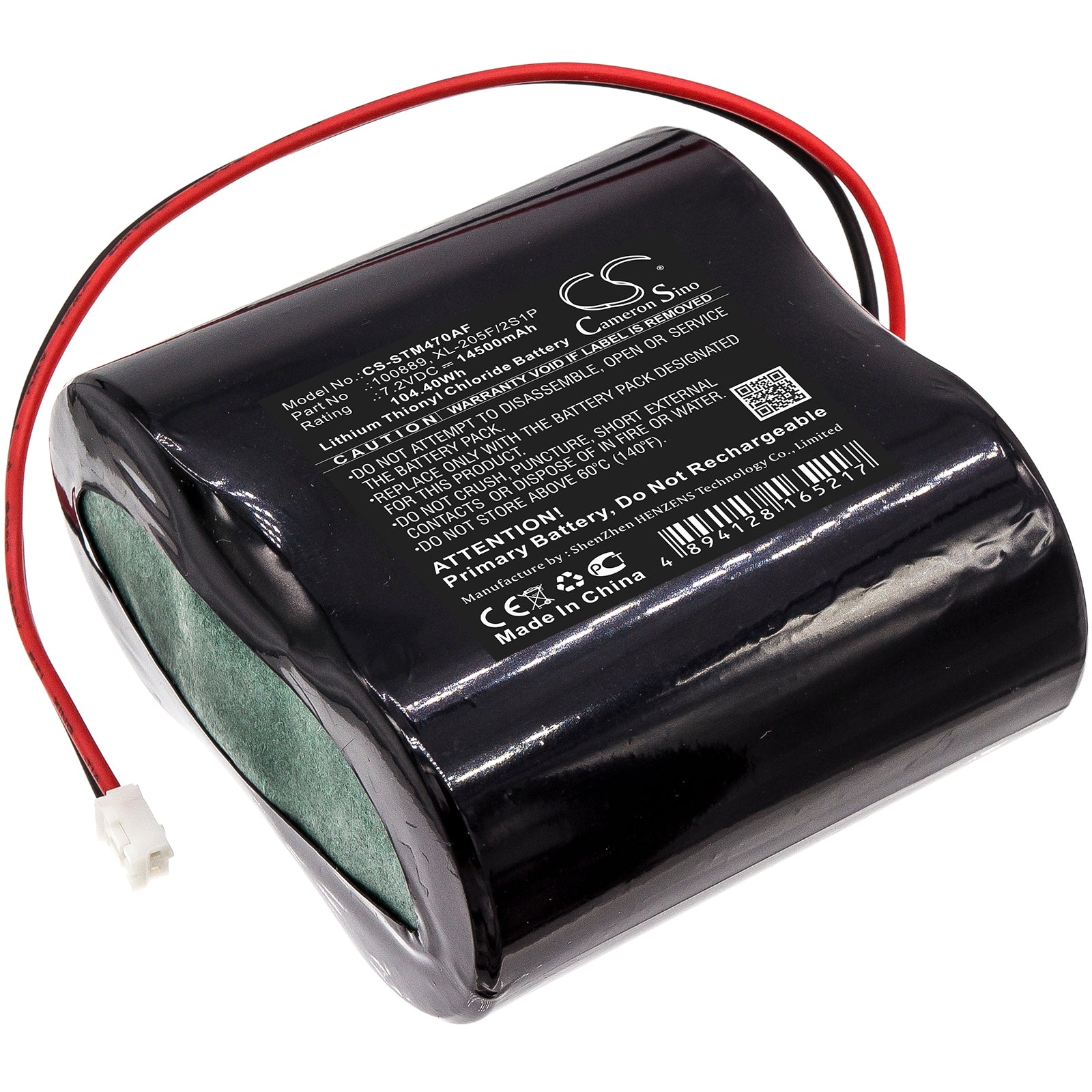 Li-SOCl2 Battery fits Seametrics, Ag2000 Flowmeter, Imag4700 Flowmeter 7.2V, 14500mAh Automatic Flusher Cameron Sino Technology Limited