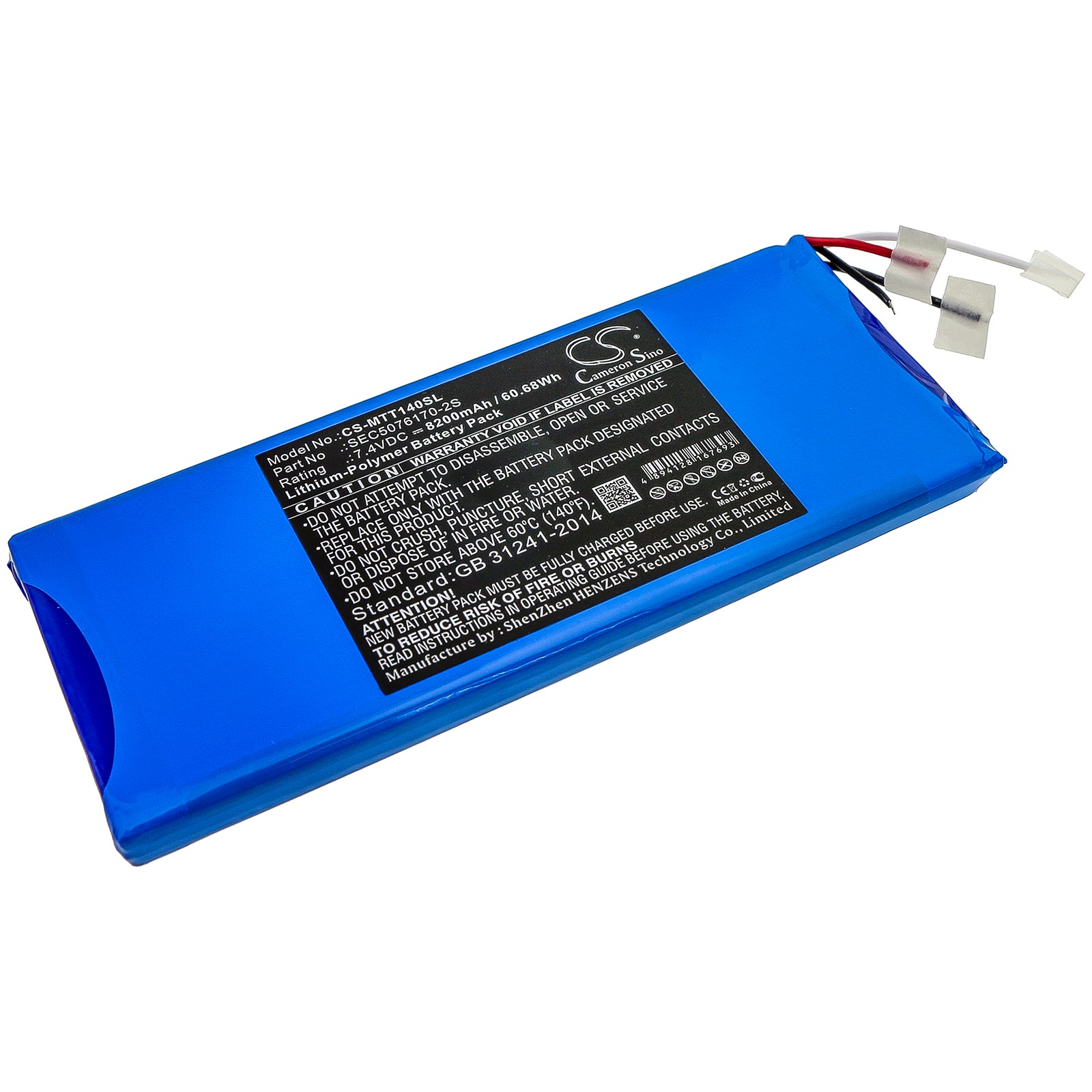 Li-Polymer Battery fits Micsig, Sto1000, To1000, To1104+ 7.4V, 8200mAh Equipment & Survey & Test Cameron Sino Technology Limited