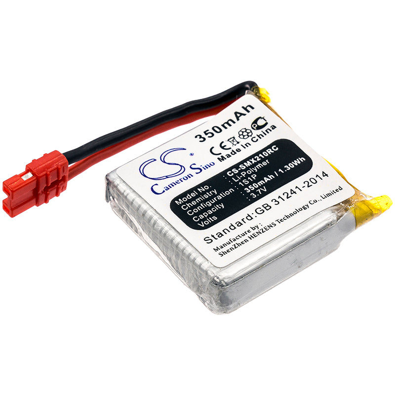 Li-Polymer Battery fits Syma, X21, X21s, X21w 3.7V, 350mAh Drones Cameron Sino Technology Limited
