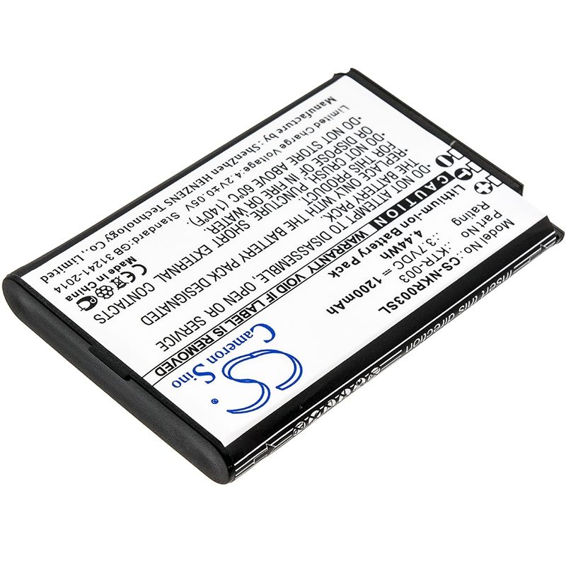 Li-ion Battery fits Nintendo, Mwh710a01, New 3ds, Nn3ds 3.7V, 1200mAh Game Console Cameron Sino Technology Limited