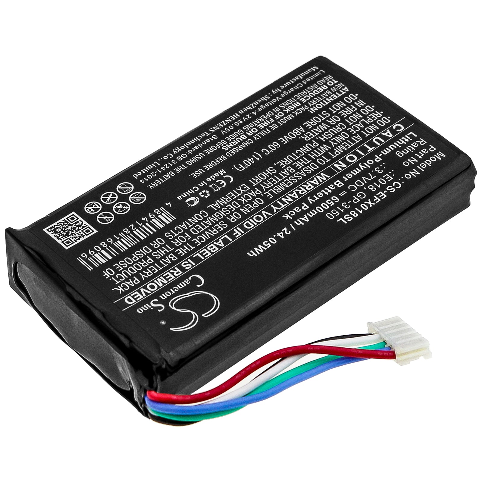 Li-Polymer Battery fits Exfo, Ox1, Ox1 Optical Explorer, Ox1 Optical Fiber Multimeter 3.7V, 6500mAh Equipment & Survey & Test Cameron Sino Technology Limited