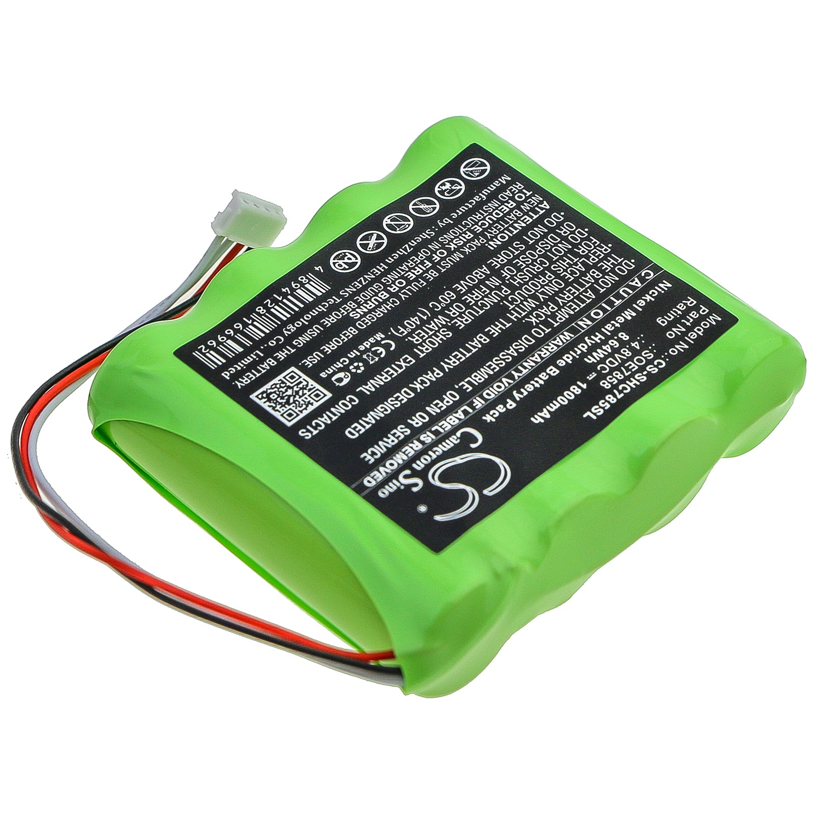 Ni-MH Battery fits Soehnle, Scale 7858 4.8V, 1800mAh Equipment & Survey & Test Cameron Sino Technology Limited