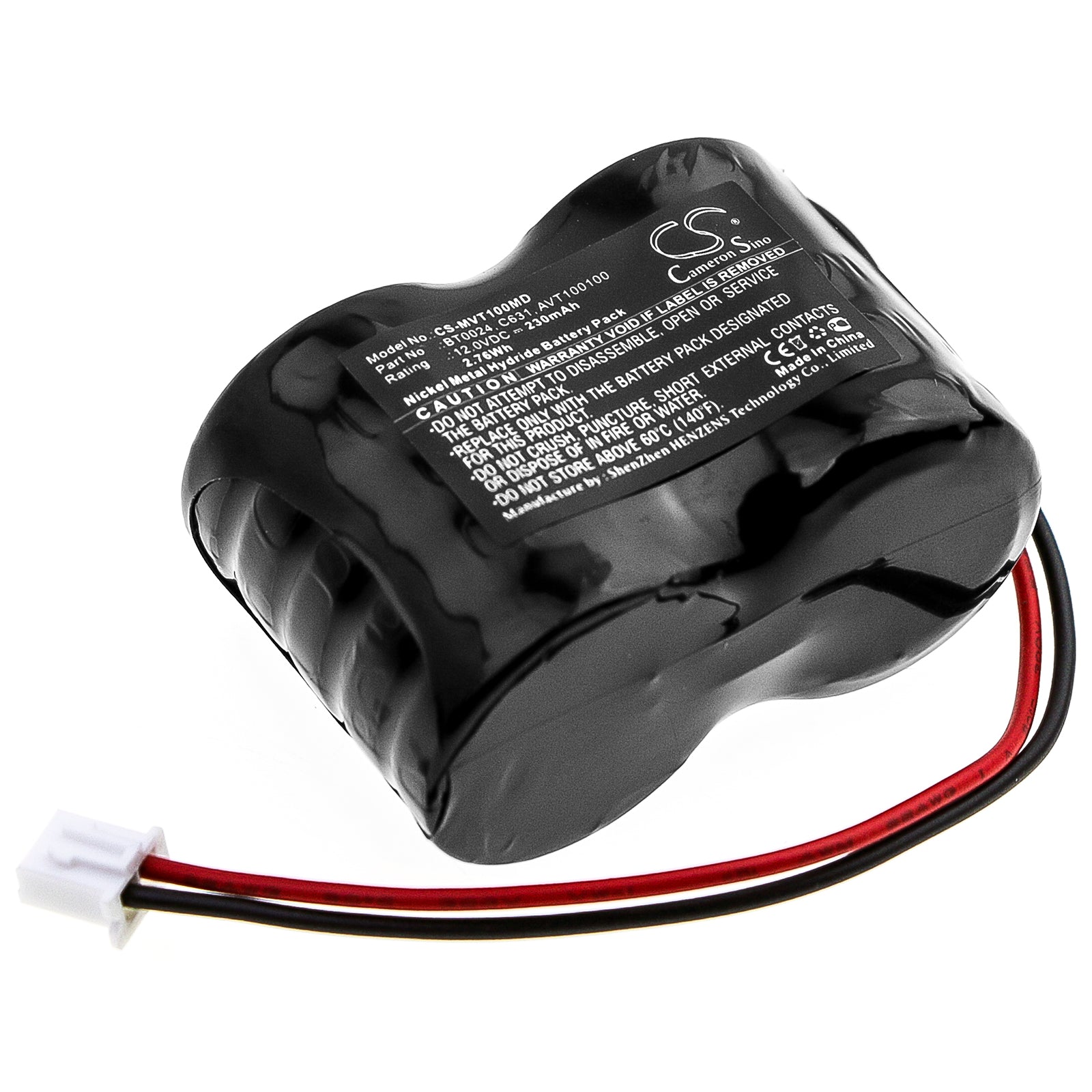 Ni-MH Battery fits Imex, 421, Br0024, Bt0022 12.0V, 230mAh Medical Cameron Sino Technology Limited