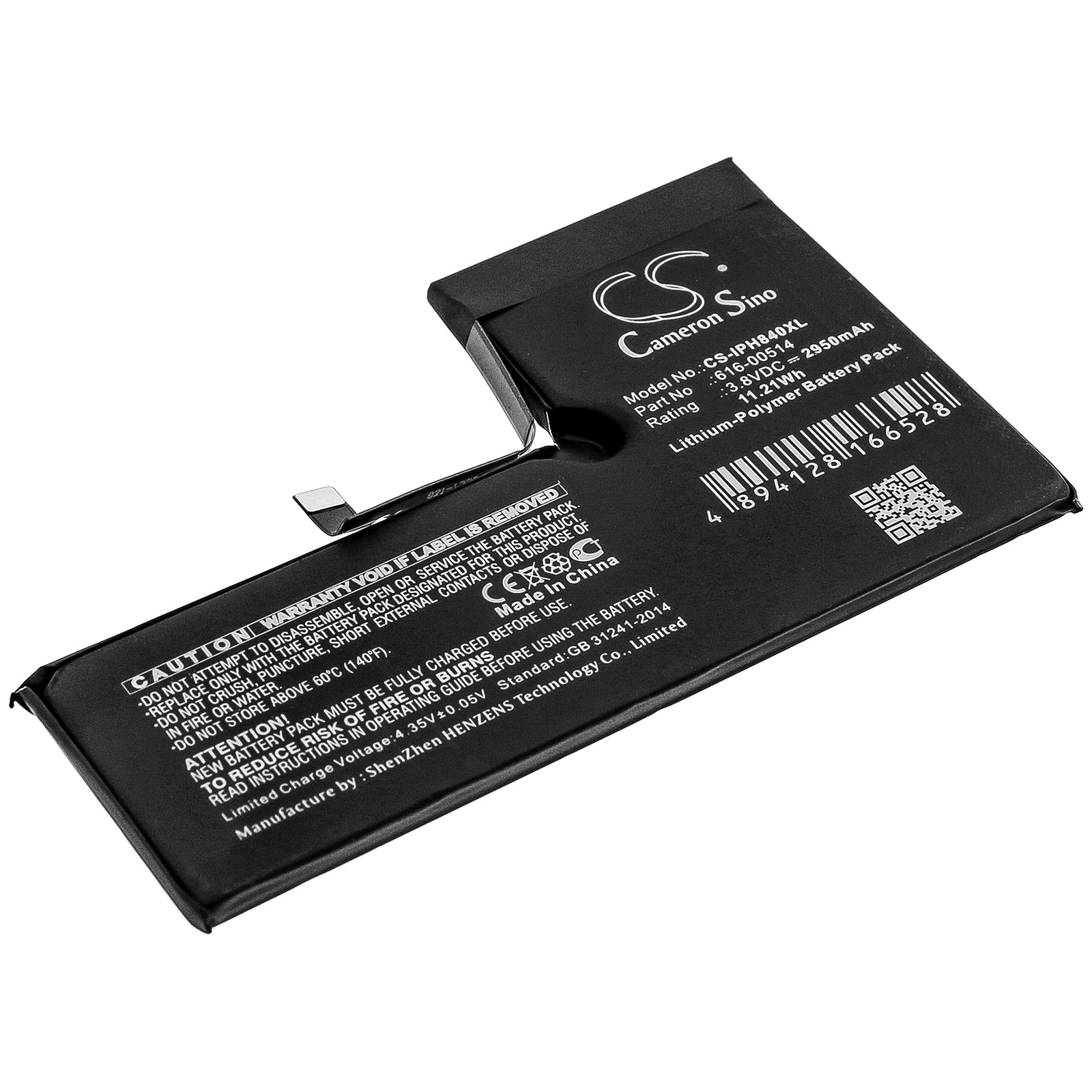 Li-Polymer Battery fits Apple, A1920, A2097, A2098 3.8V, 2950mAh Mobile & SmartPhone Cameron Sino Technology Limited