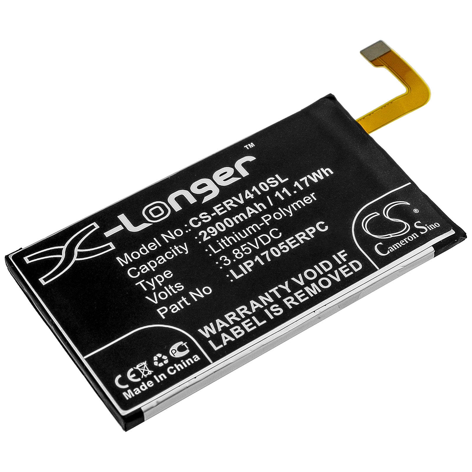 Li-Polymer Battery fits Sony, 901so, J8210, J8270 3.85V, 2900mAh Mobile & SmartPhone Cameron Sino Technology Limited