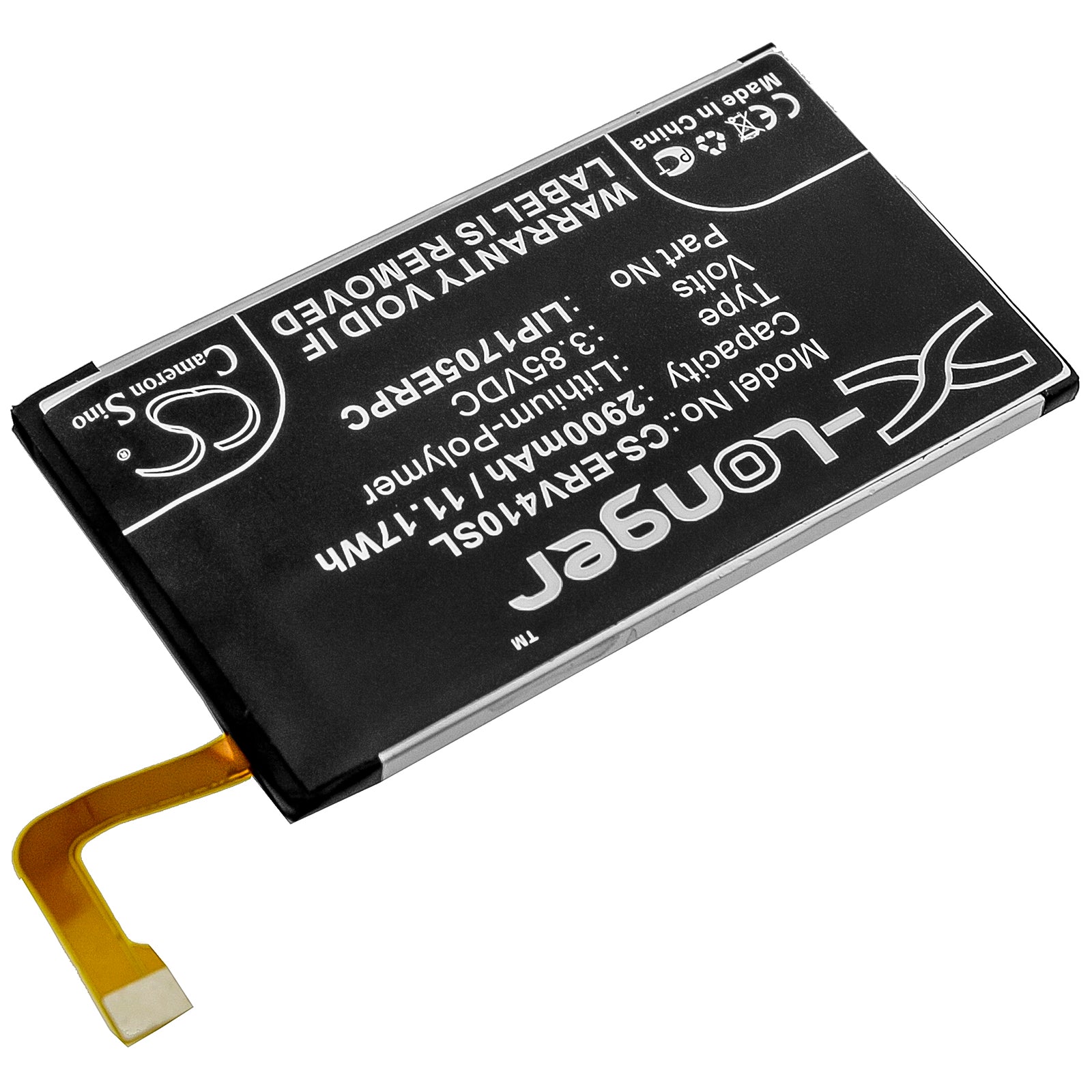 Li-Polymer Battery fits Sony, 901so, J8210, J8270 3.85V, 2900mAh Mobile & SmartPhone Cameron Sino Technology Limited