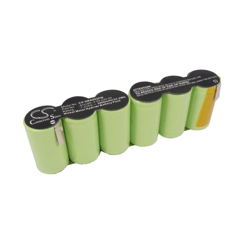 Ni-MH Battery fits Gardena, 8804, 8820, Gartenschere 7.2V, 3000MaH Gardening Tools Cameron Sino Technology Limited