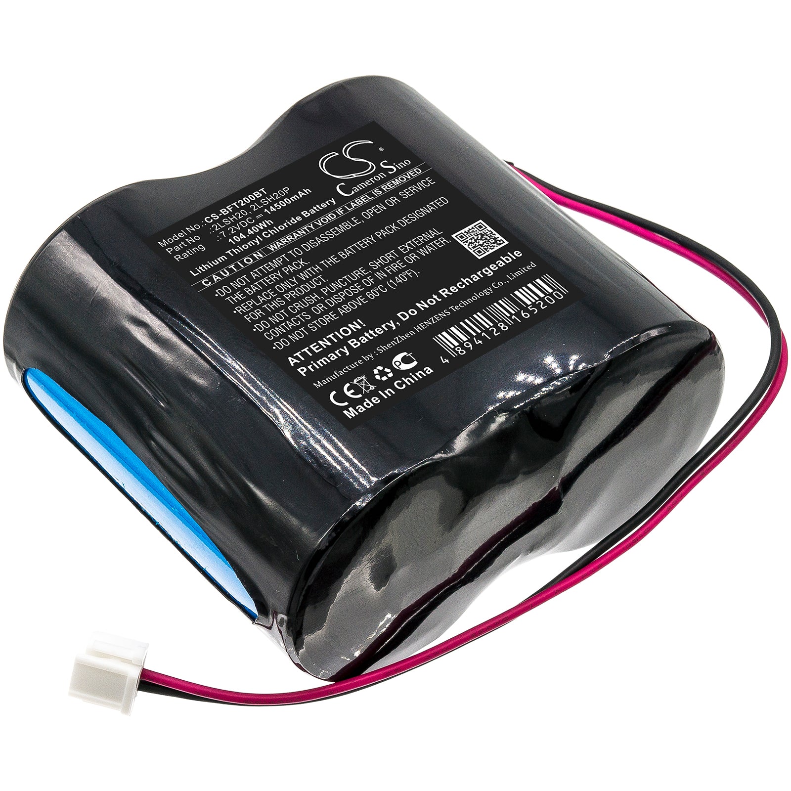 Li-SOCl2 Battery fits Gas Fire, Ignition 7.2V, 14500mAh PLC Cameron Sino Technology Limited