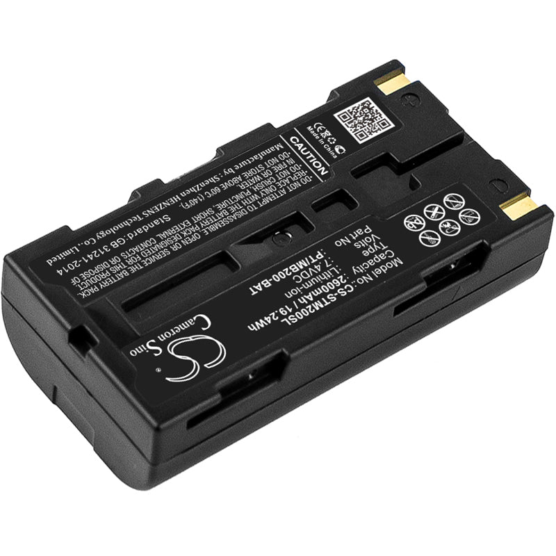 Li-ion Battery fits Sato, Mb200, Mb200i, Mp350 7.4V, 2600mAh Portable Printer Cameron Sino Technology Limited