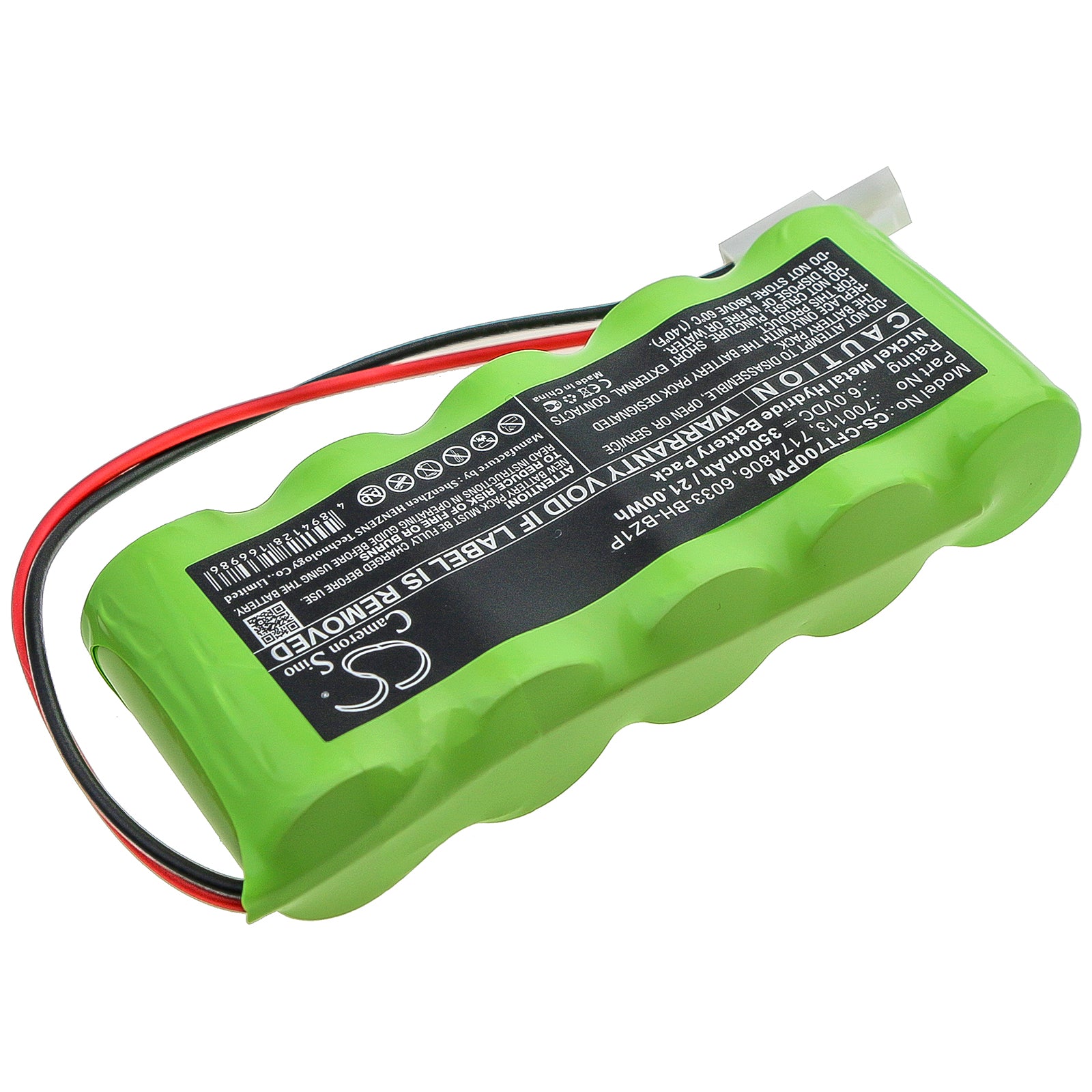 Ni-MH Battery fits Craftsman, 240.74801 6.0V, 3500mAh Power Tools Cameron Sino Technology Limited