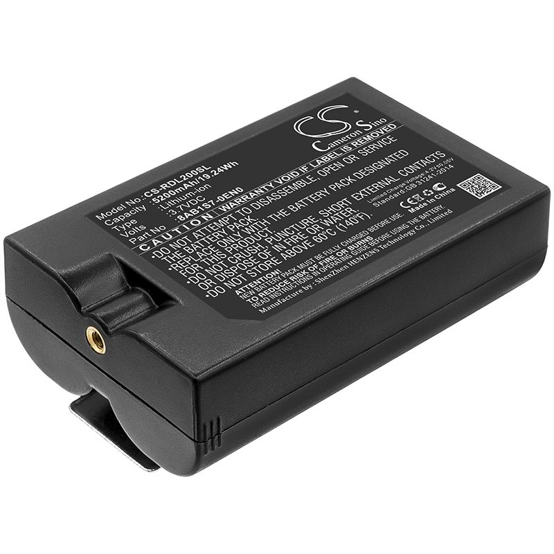 Li-ion Battery fits Ring, 8vr1s7, Spotlight Cam, Video Doorbell 2 3.7V, 5200mAh Home Security Camera Cameron Sino Technology Limited