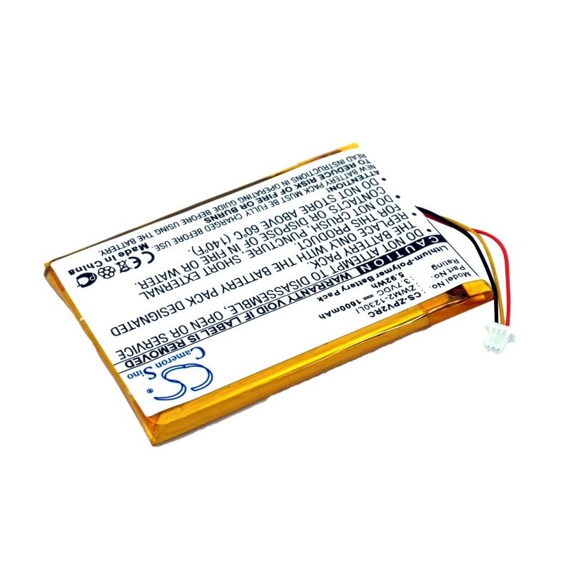Li-Polymer Battery fits Zipit, Wireless Messenger Z2, Wireless Messenger Z2a, Z2 3.7V, 1600mAh Business Cameron Sino Technology Limited