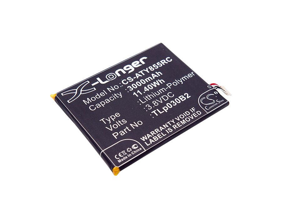 Li-Polymer Battery fits Alcatel, One Touch Link Y855, Ee, Osprey 3.8V, 3000mAh Hotspot Cameron Sino Technology Limited