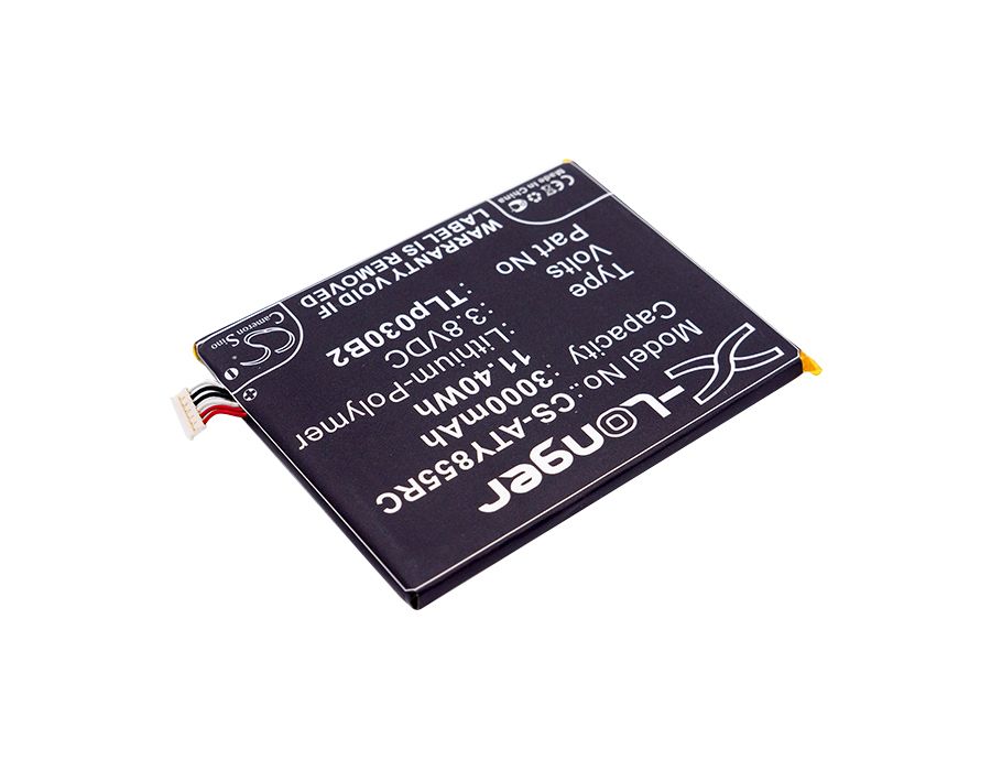Li-Polymer Battery fits Alcatel, One Touch Link Y855, Ee, Osprey 3.8V, 3000mAh Hotspot Cameron Sino Technology Limited