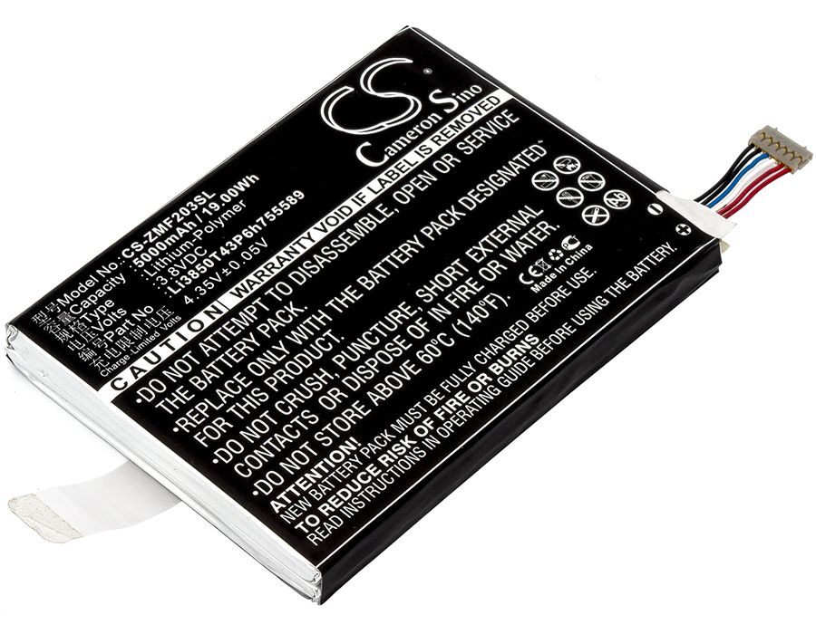 Li-Polymer Battery fits Softbank, 203z, Gl09p, Zte 3.8V, 5000mAh Hotspot Cameron Sino Technology Limited