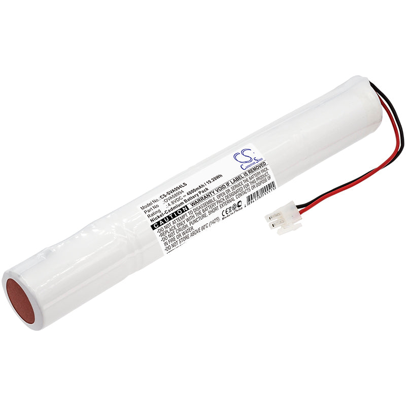 Ni-CD Battery fits Schneider, Exiway Class, Exiway One, Exiway Plus 4.8V, 4000mAh Emergency Lighting Cameron Sino Technology Limited