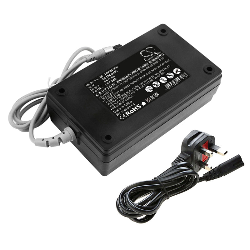 UK Plug, AC to DC Battery Charger fits Topcon, Gpt-1000, Gpt-1001, Gpt-1002 Equipment & Survey & Test Charger Cameron Sino Technology Limited