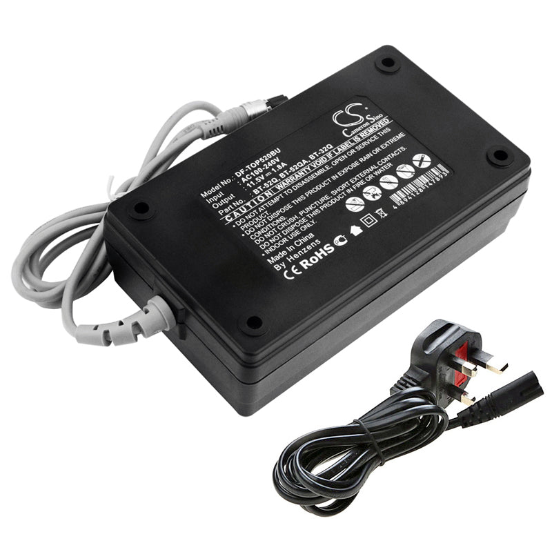 UK Plug, AC to DC Battery Charger fits Topcon, Cs-100, Cts-3000, Gpt-1000 Equipment & Survey & Test Charger Cameron Sino Technology Limited