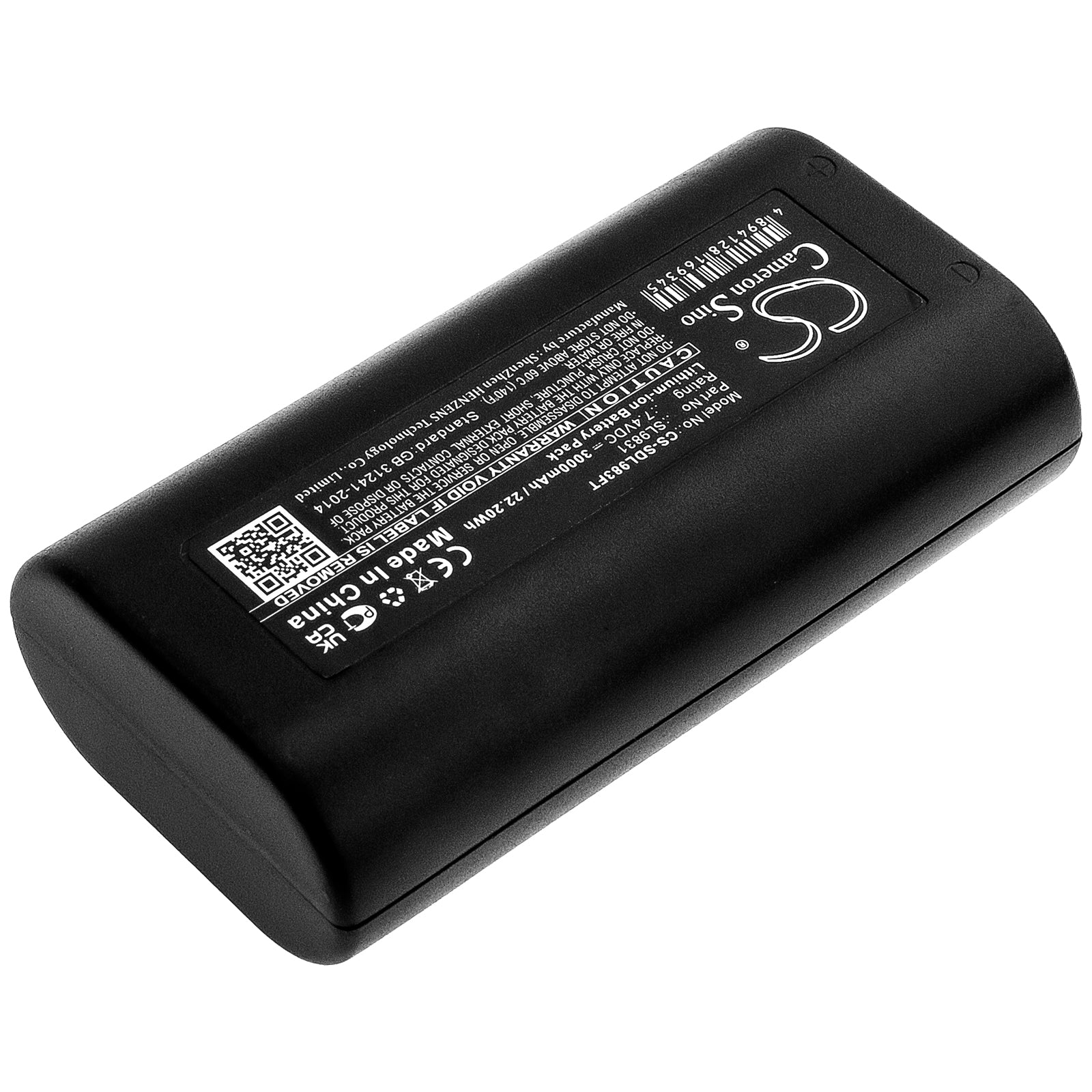Li-ion Battery fits Sealife, Sea Dragon 1200, Sea Dragon 1500, Sea Dragon 2000 7.4V, 3000mAh Flashlight Cameron Sino Technology Limited