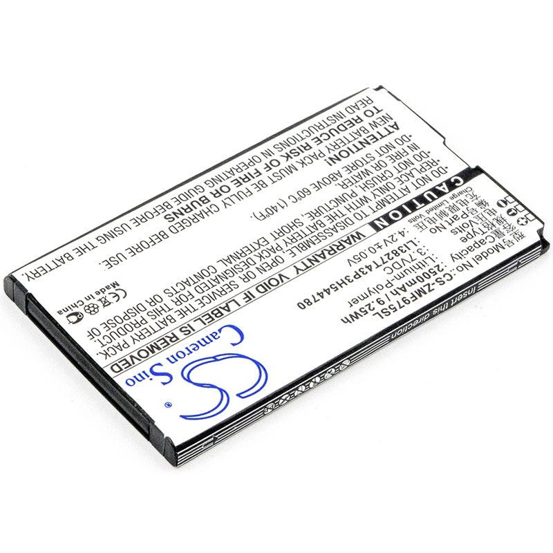 Li-Polymer Battery fits Softbank, Pocket Wifi 303zt, Zte, 303zt 3.7V, 2500mAh Hotspot Cameron Sino Technology Limited