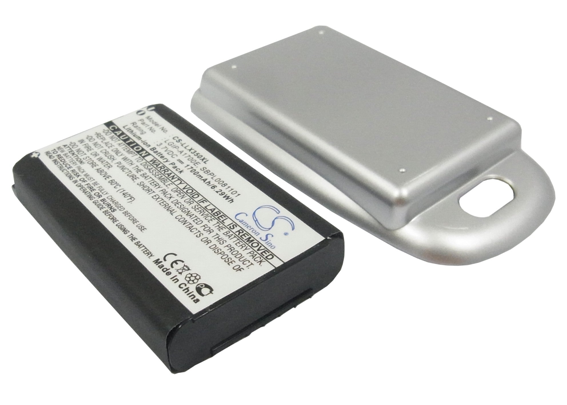 Li-Polymer Battery fits Lg, Lx350 3.7V, 1700mAh Mobile & SmartPhone Cameron Sino Technology Limited