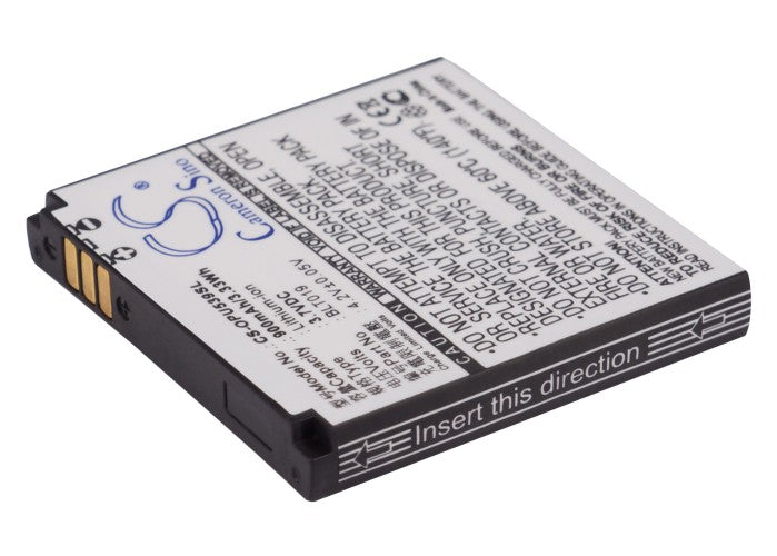 Li-ion Battery fits Oppo, U539 3.7V, 900mAh Communications Cameron Sino Technology Limited (Suspended)