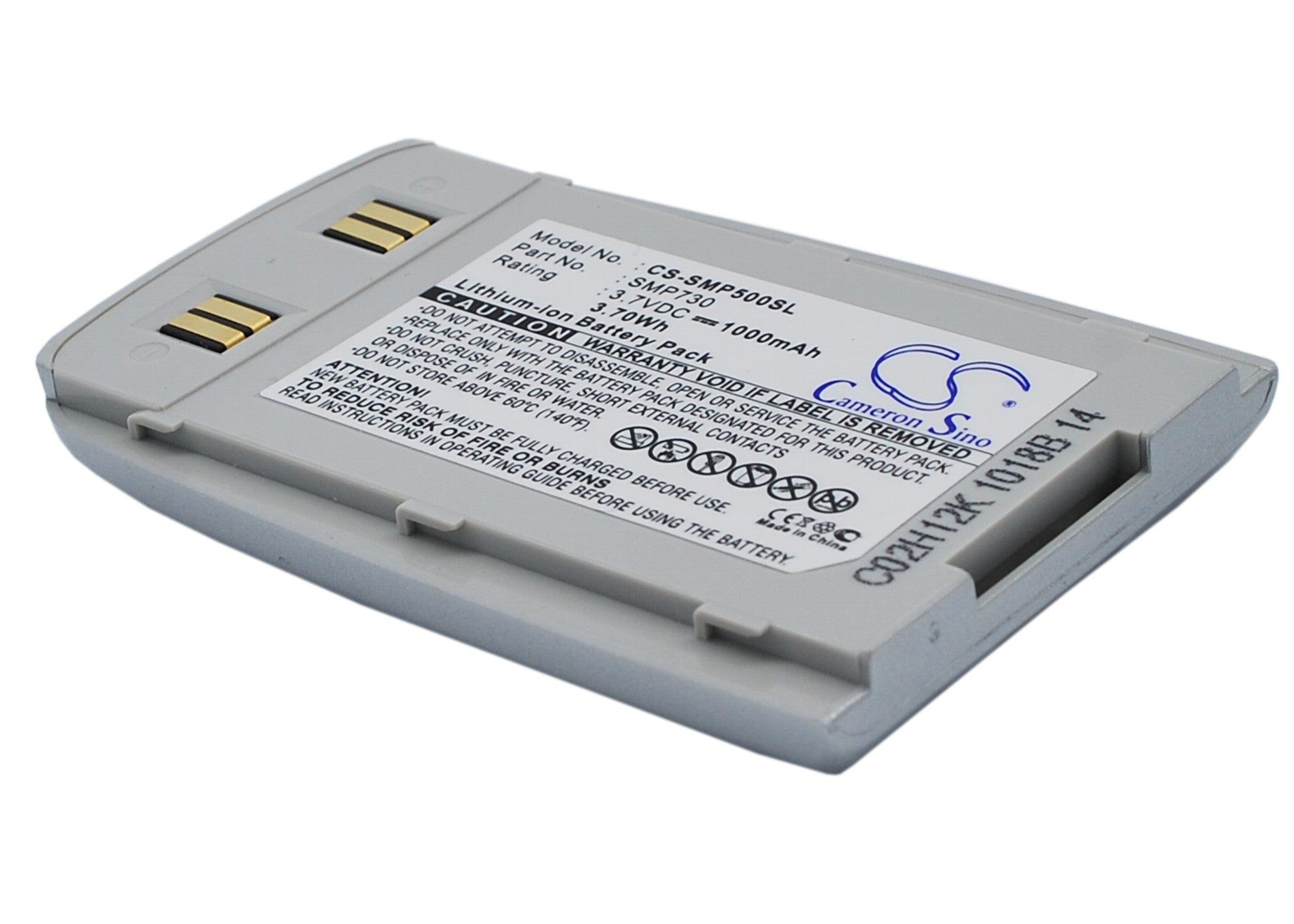 Li-ion Battery fits Samsung, Sgh-p500, Sgh-p518, Sgh-x559 3.7V, 1000mAh Communications Cameron Sino Technology Limited