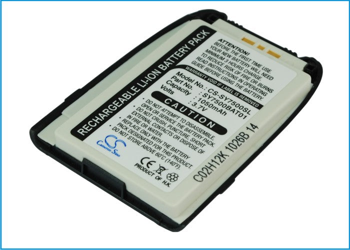 Li-ion Battery fits Sanyo, 7500, Mm-7500, Rl7500 3.7V, 1050mAh Mobile & SmartPhone Cameron Sino Technology Limited