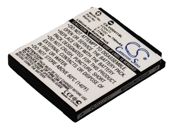 Li-ion Battery fits Vodafone, 411, Vf411 3.7V, 750mAh Mobile & SmartPhone Cameron Sino Technology Limited