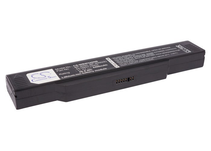 Li-Polymer Battery fits Mitac, 8050, 8050d, 8050dc 11.1V, 4400mAh Computer Cameron Sino Technology Limited (Suspended)