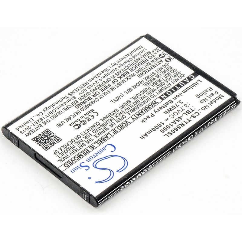 Li-ion Battery fits Tp-link, 5600, Tl-5600, 3.7V, 1000mAh Hotspot Cameron Sino Technology Limited