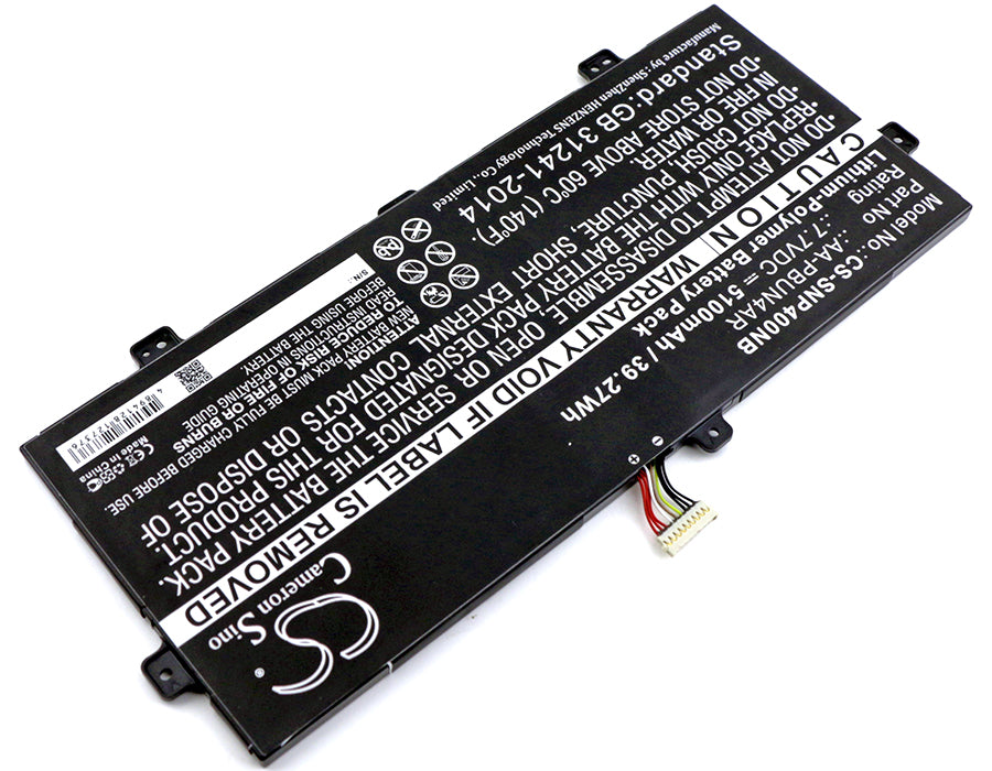 Li-ion Battery fits Samsung, 900x5l, 900x5l-k01, 900x5l-k02 7.7V, 5100mAh Notebook & Laptop Cameron Sino Technology Limited