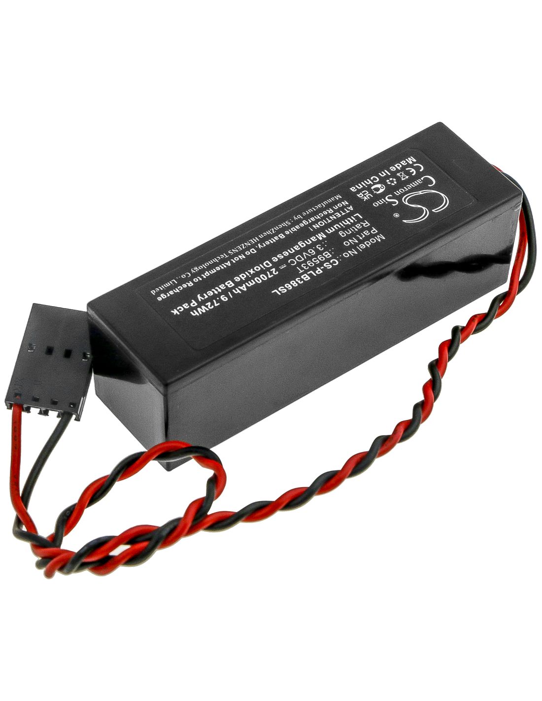 Li-MnO2 Battery fits Dynabook, 286, 386 3.6V, 2700mAh Computer Cameron Sino Technology Limited