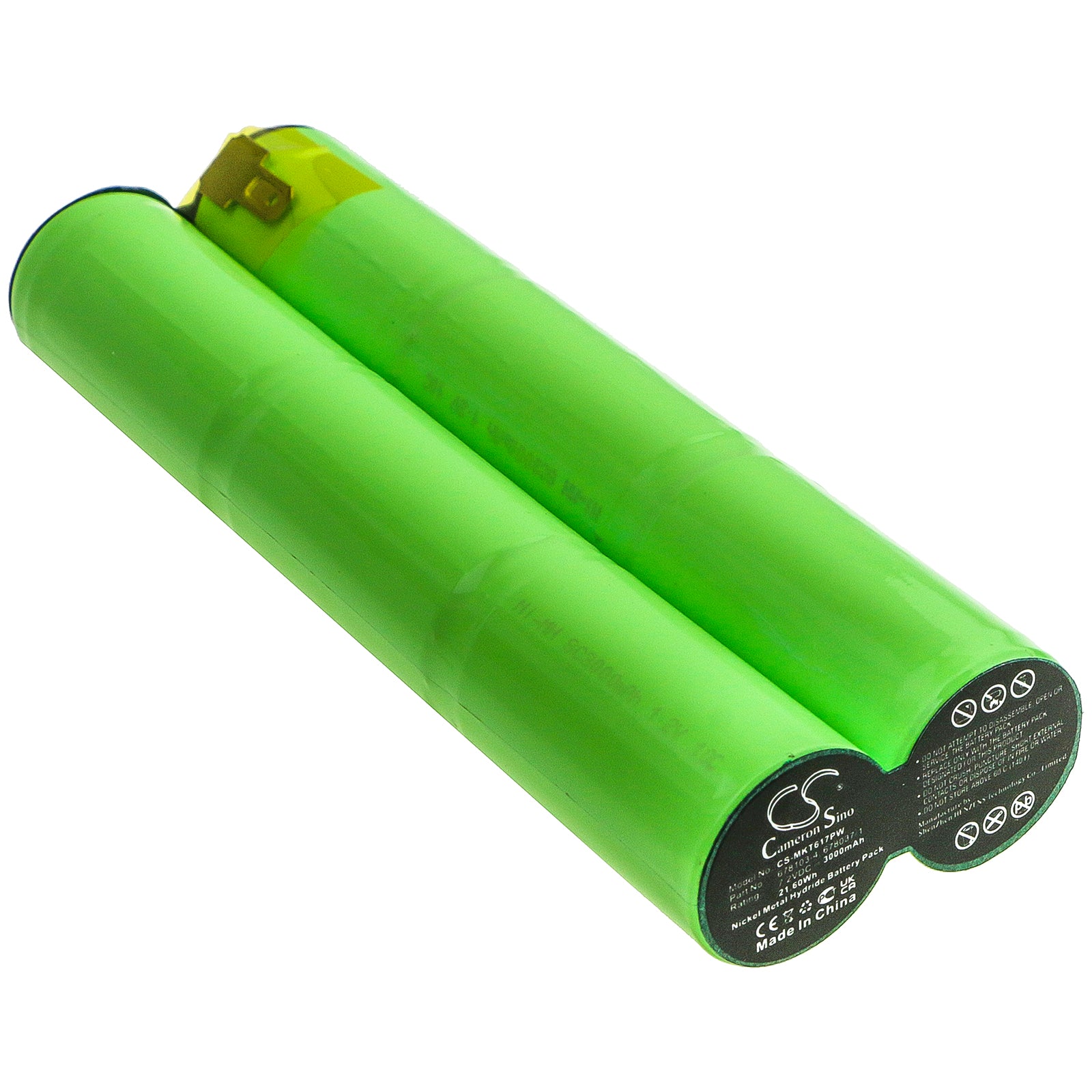 Li-ion Battery fits Makita, 6010sd, 6010sdw, 6070d 7.2V, 3000mAh Power Tools Cameron Sino Technology Limited
