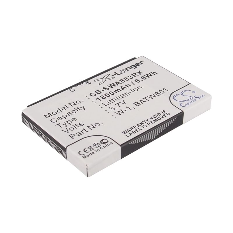 Li-ion Battery Fits Netgear, Aircard 778s, Mingl 4g, Mingle 3g 3.7v, 1800mah Hotspot Cameron Sino Technology Limited