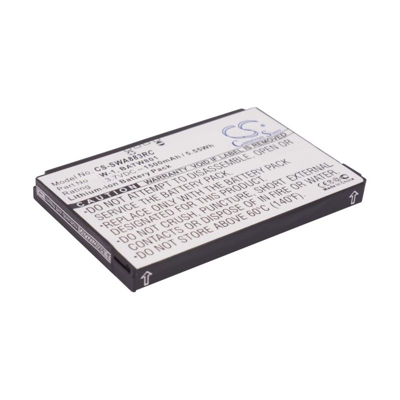 Li-ion Battery fits Netgear, Aircard 778s, Mingl 4g, Mingle 3g 3.7V, 1500mAh Hotspot Cameron Sino Technology Limited